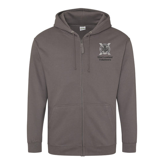52nd Lowland Volunteers Zipped Hoodie