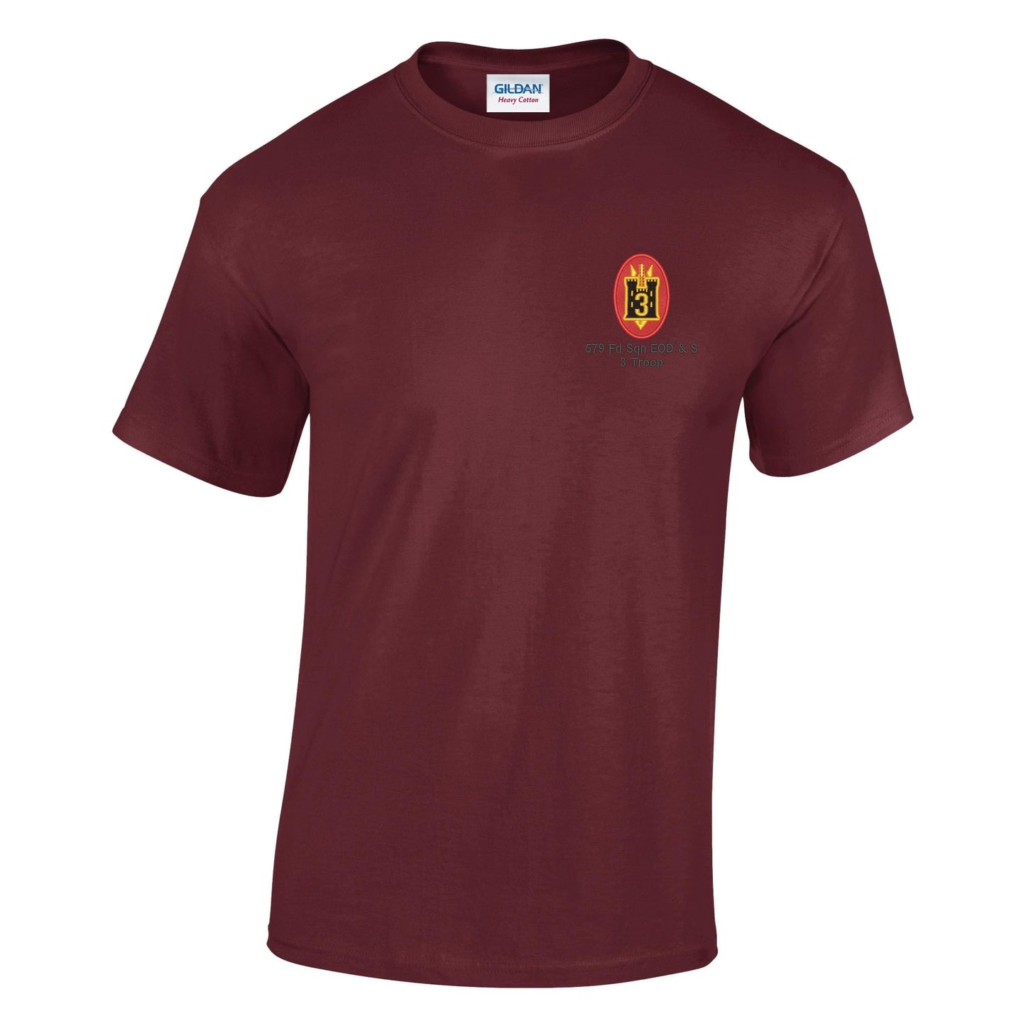 579 Fd Sqn EOD & S 3 Troop Cotton T-Shirt