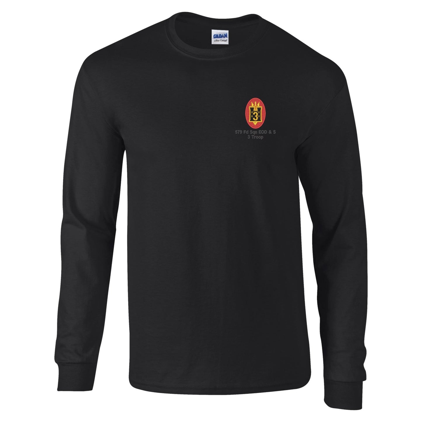 579 Fd Sqn EOD & S 3 Troop Long Sleeve T-Shirt