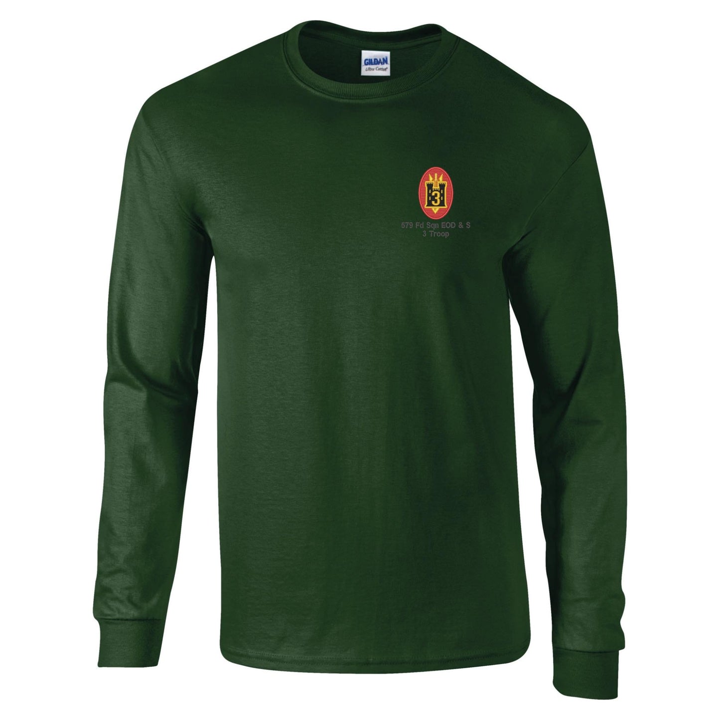 579 Fd Sqn EOD & S 3 Troop Long Sleeve T-Shirt