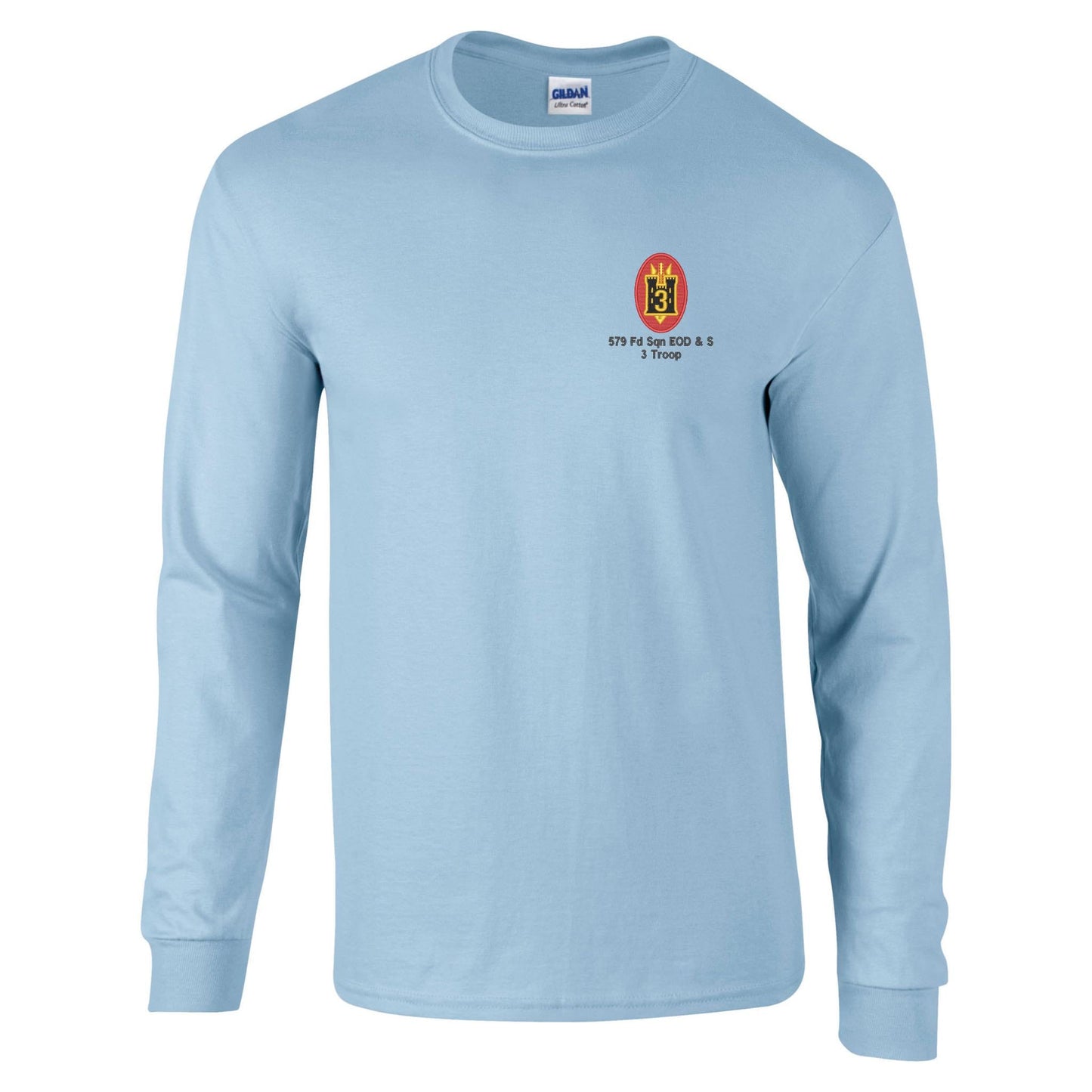 579 Fd Sqn EOD & S 3 Troop Long Sleeve T-Shirt