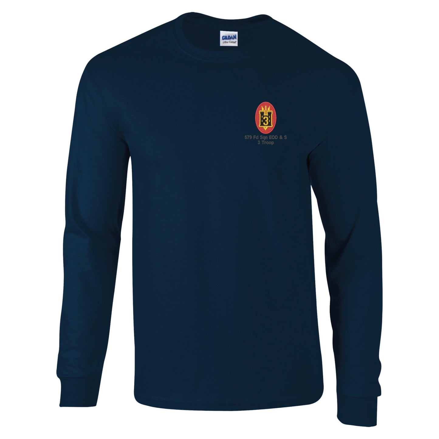 579 Fd Sqn EOD & S 3 Troop Long Sleeve T-Shirt