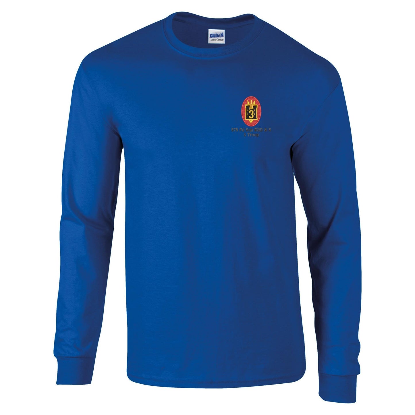 579 Fd Sqn EOD & S 3 Troop Long Sleeve T-Shirt