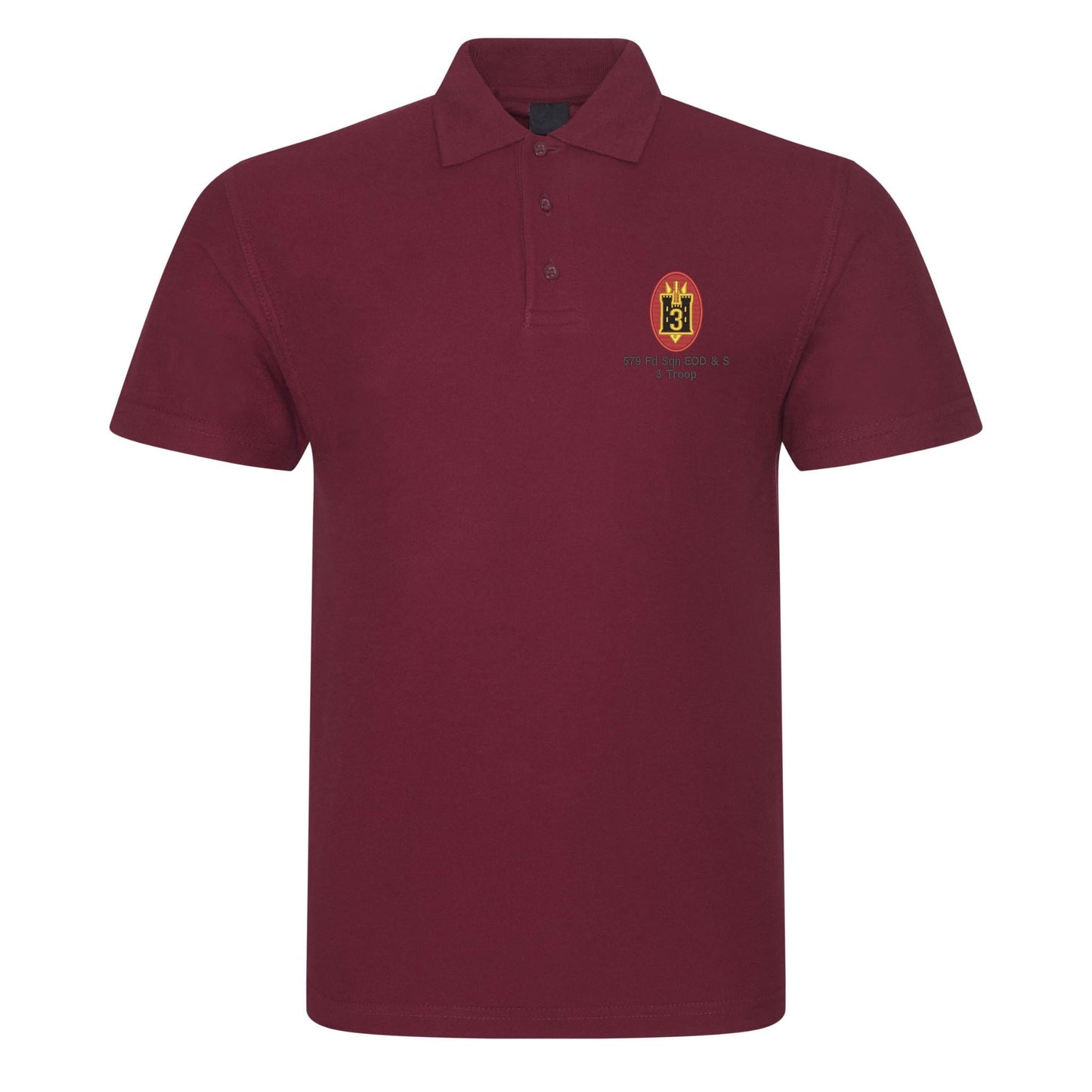 579 Fd Sqn EOD & S 3 Troop Polo Shirt