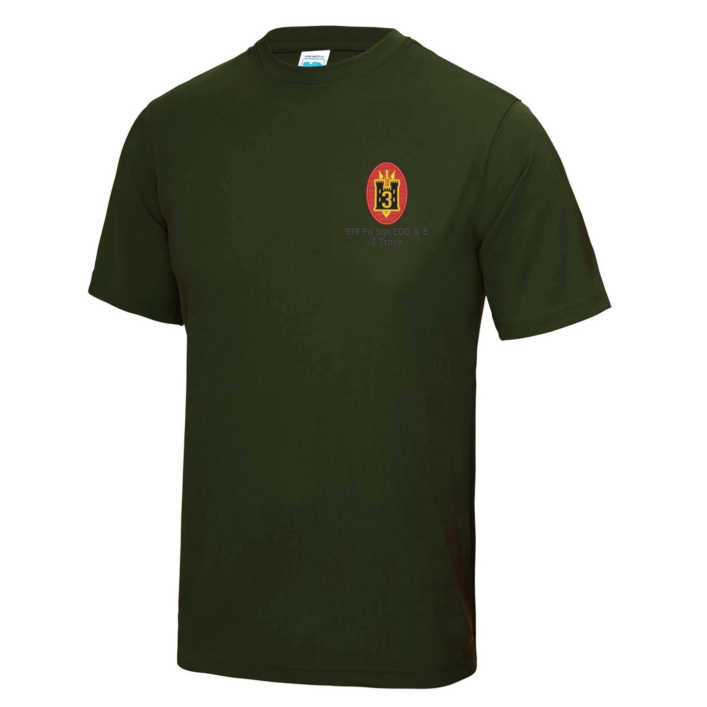 579 Fd Sqn EOD & S 3 Troop Polyester T-Shirt
