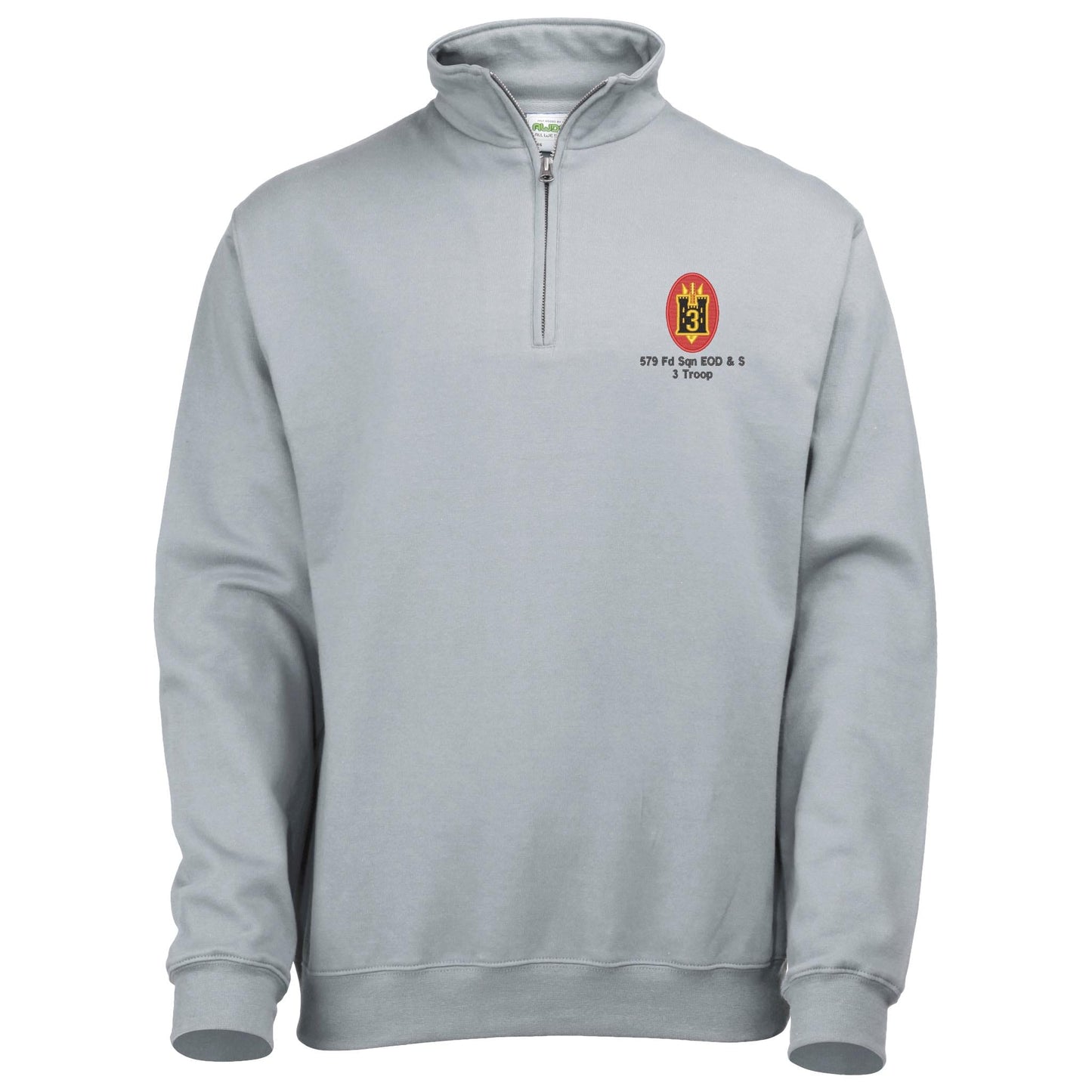579 Fd Sqn EOD & S 3 Troop 1/4 Zip Sweatshirt