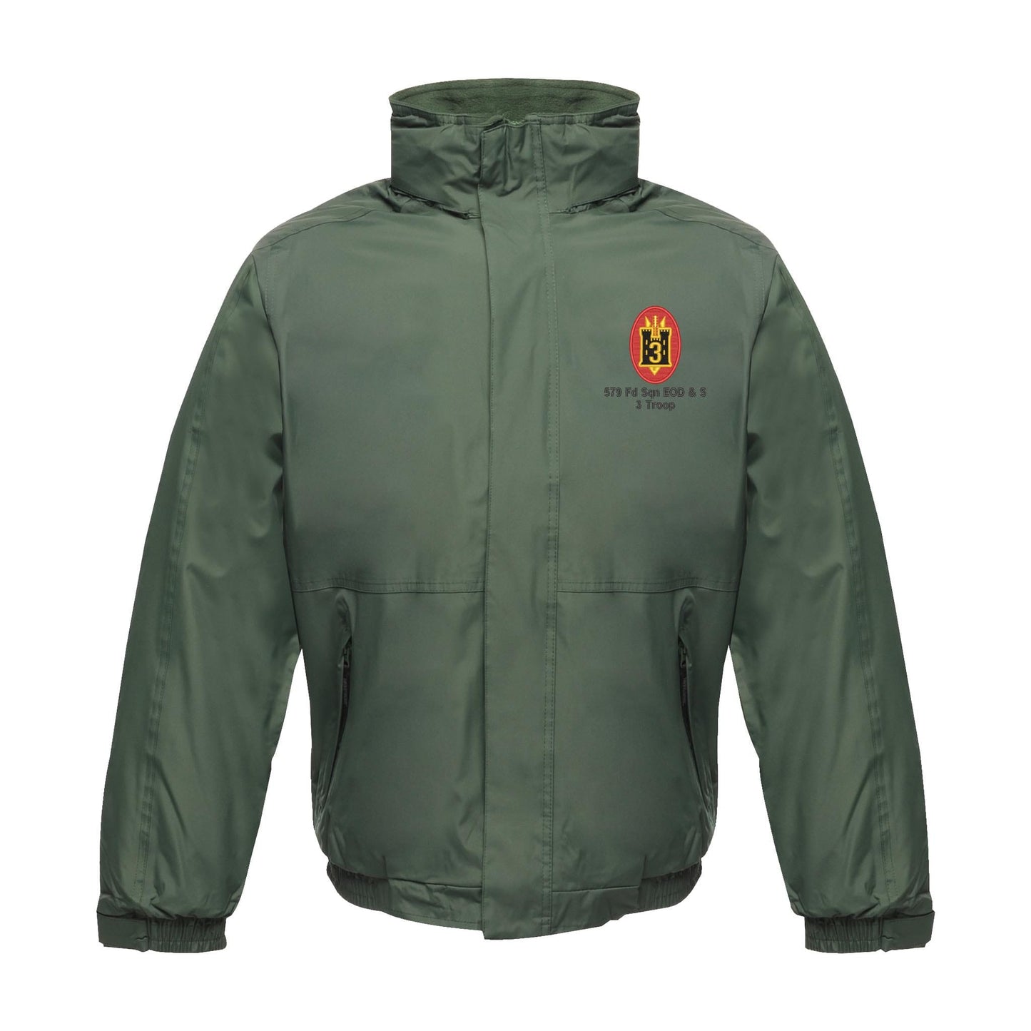 579 Fd Sqn EOD & S 3 Troop Waterproof Jacket With Hood
