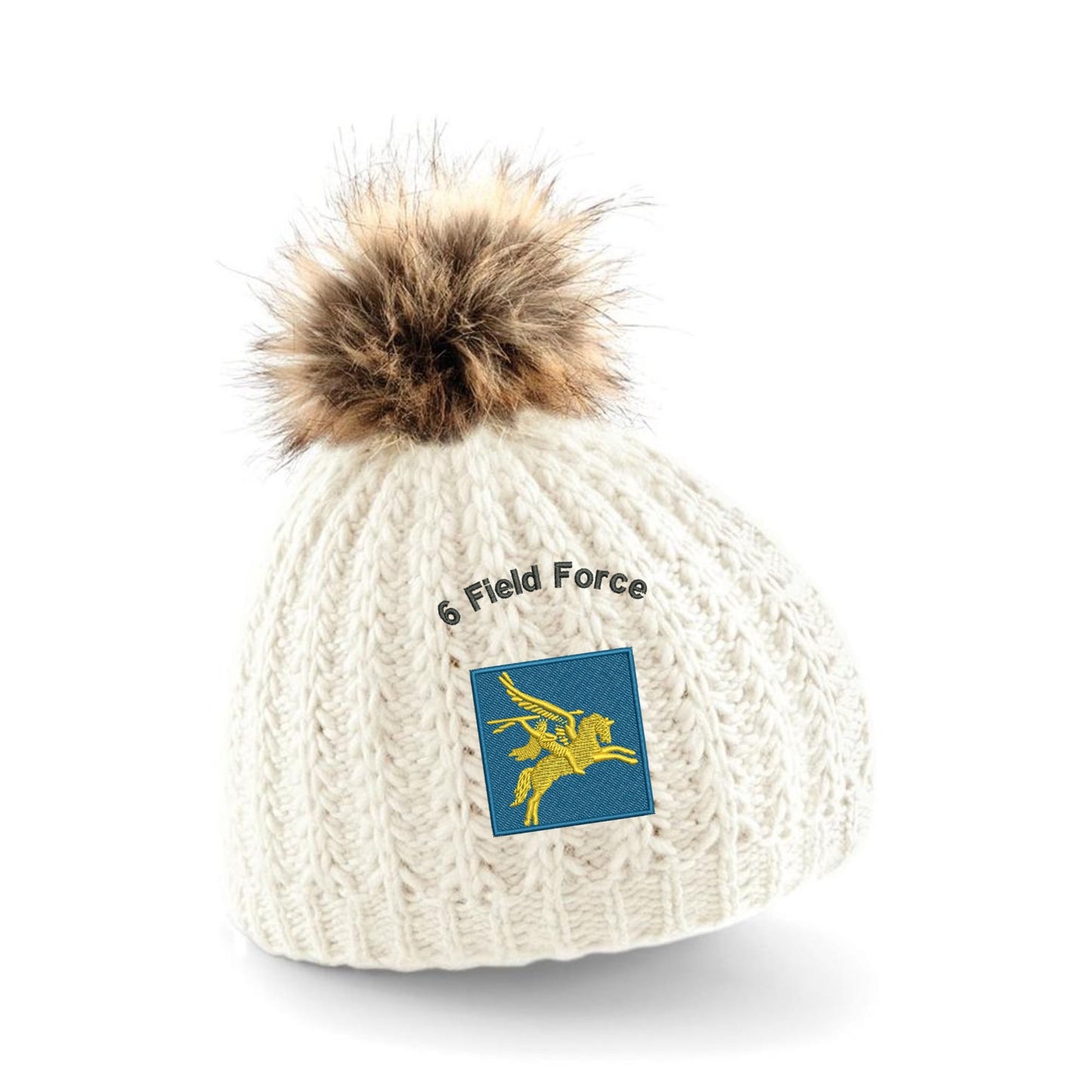 6 Field Force Pom Pom Beanie Hat