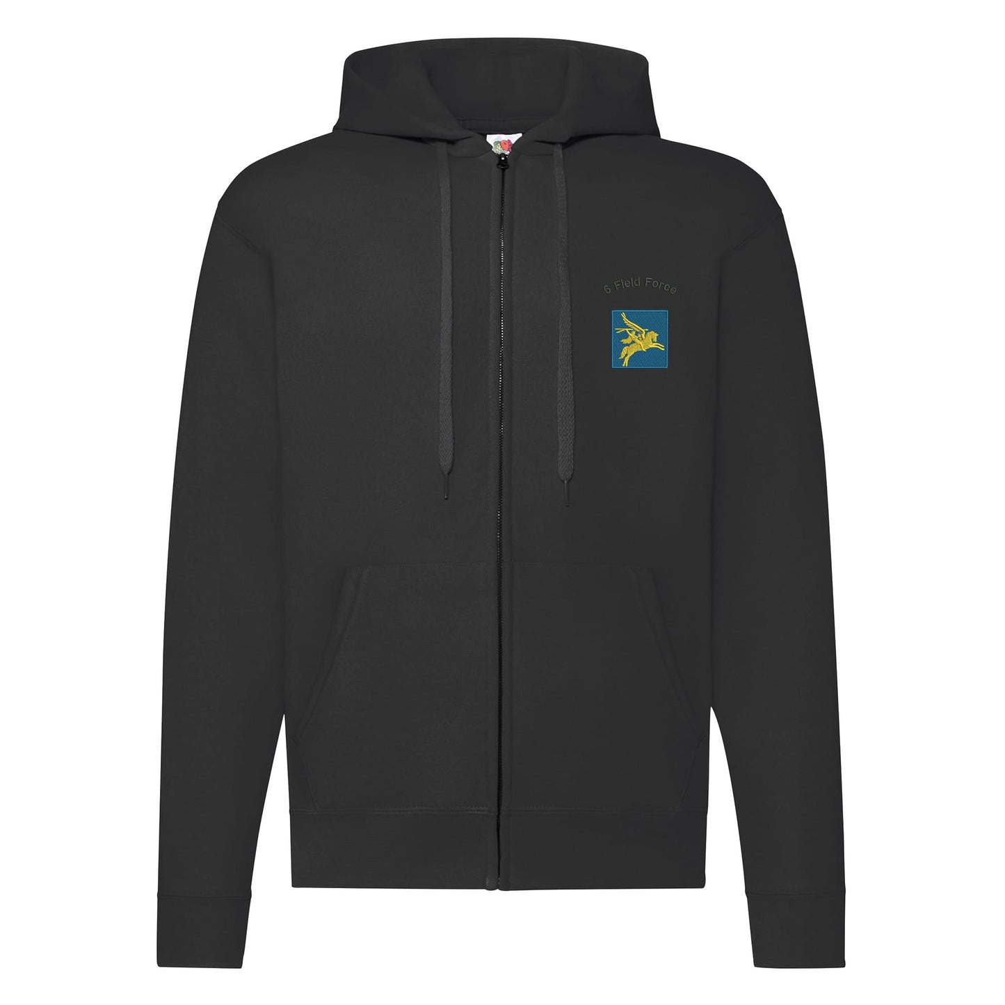 6 Field Force Zipped Hoodie