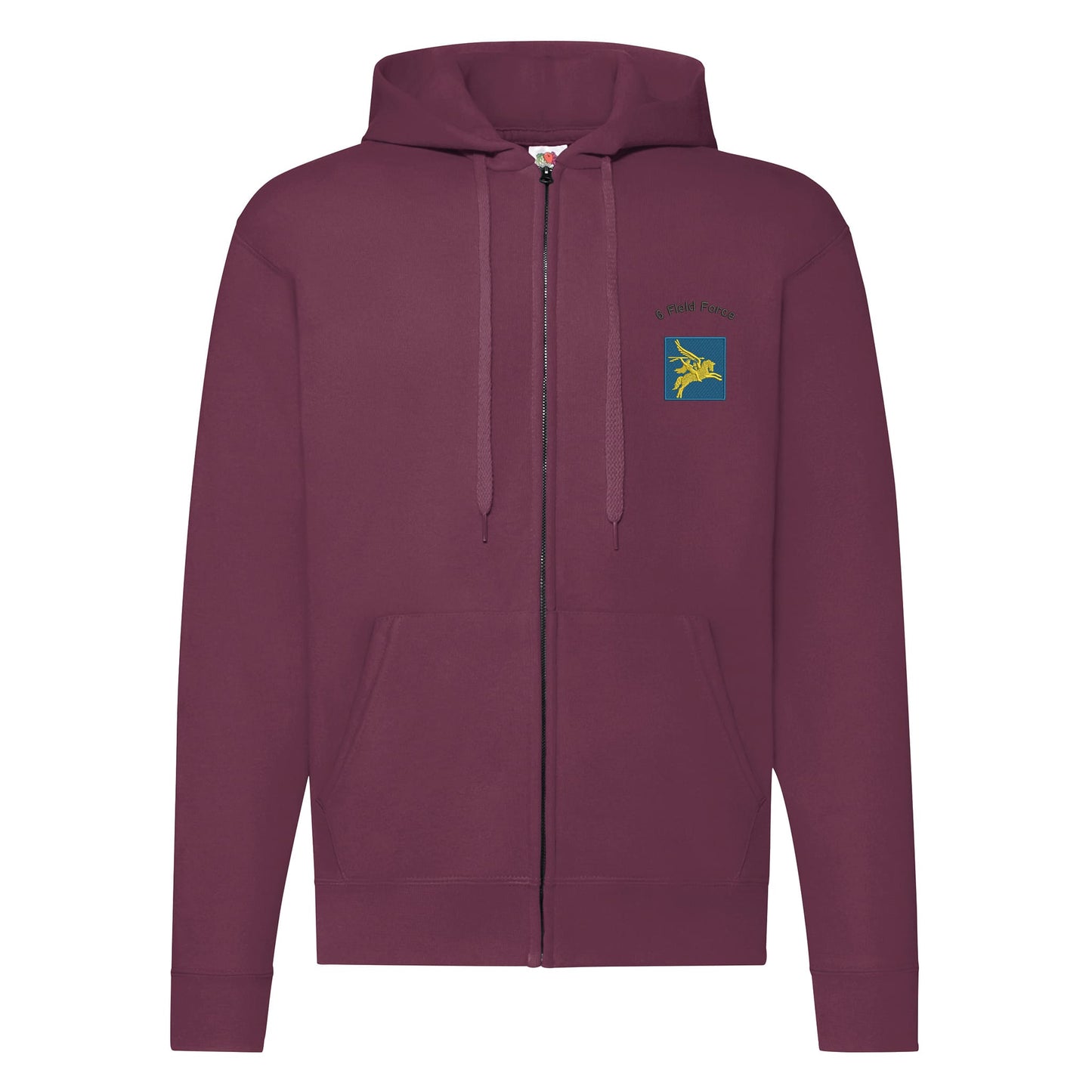 6 Field Force Zipped Hoodie