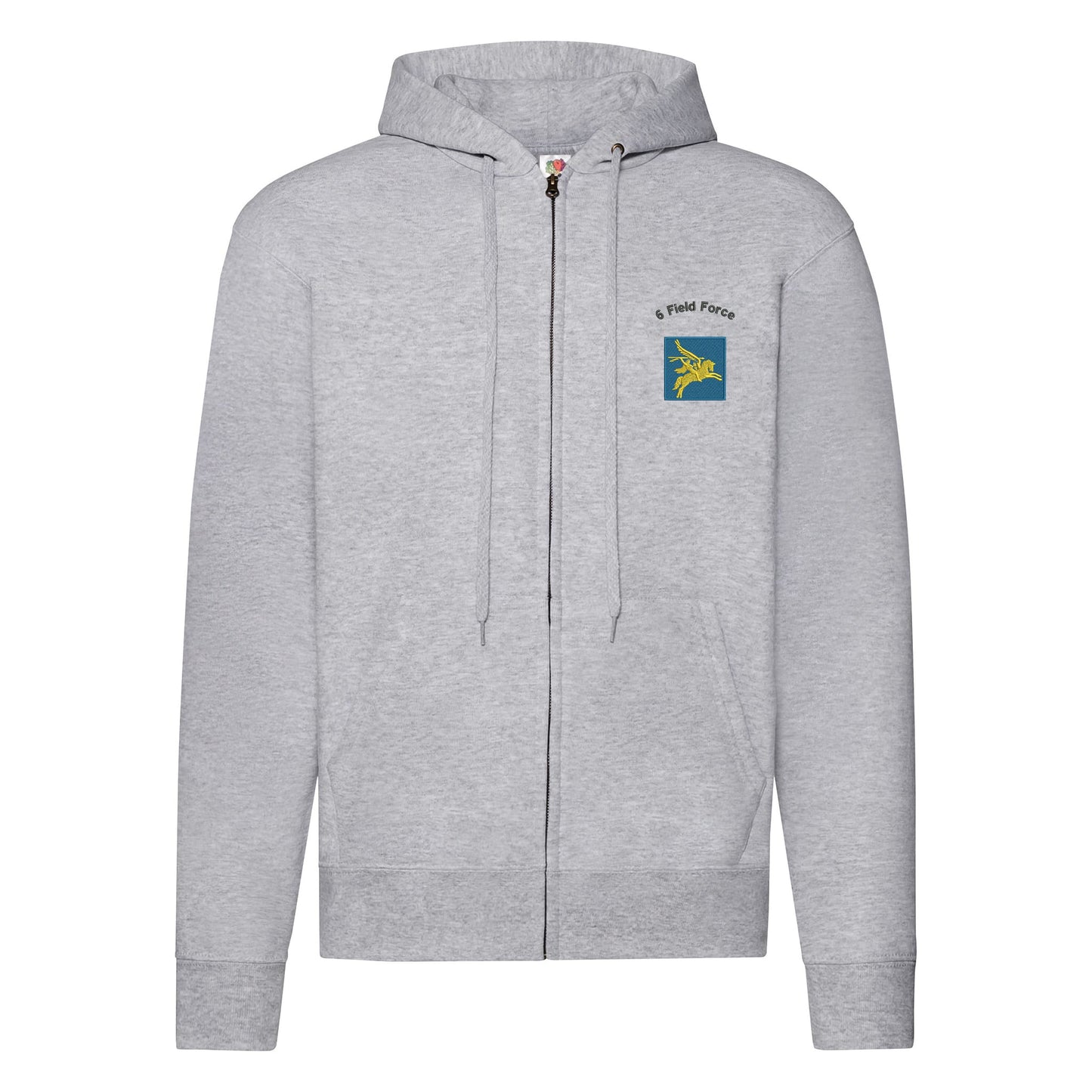 6 Field Force Zipped Hoodie