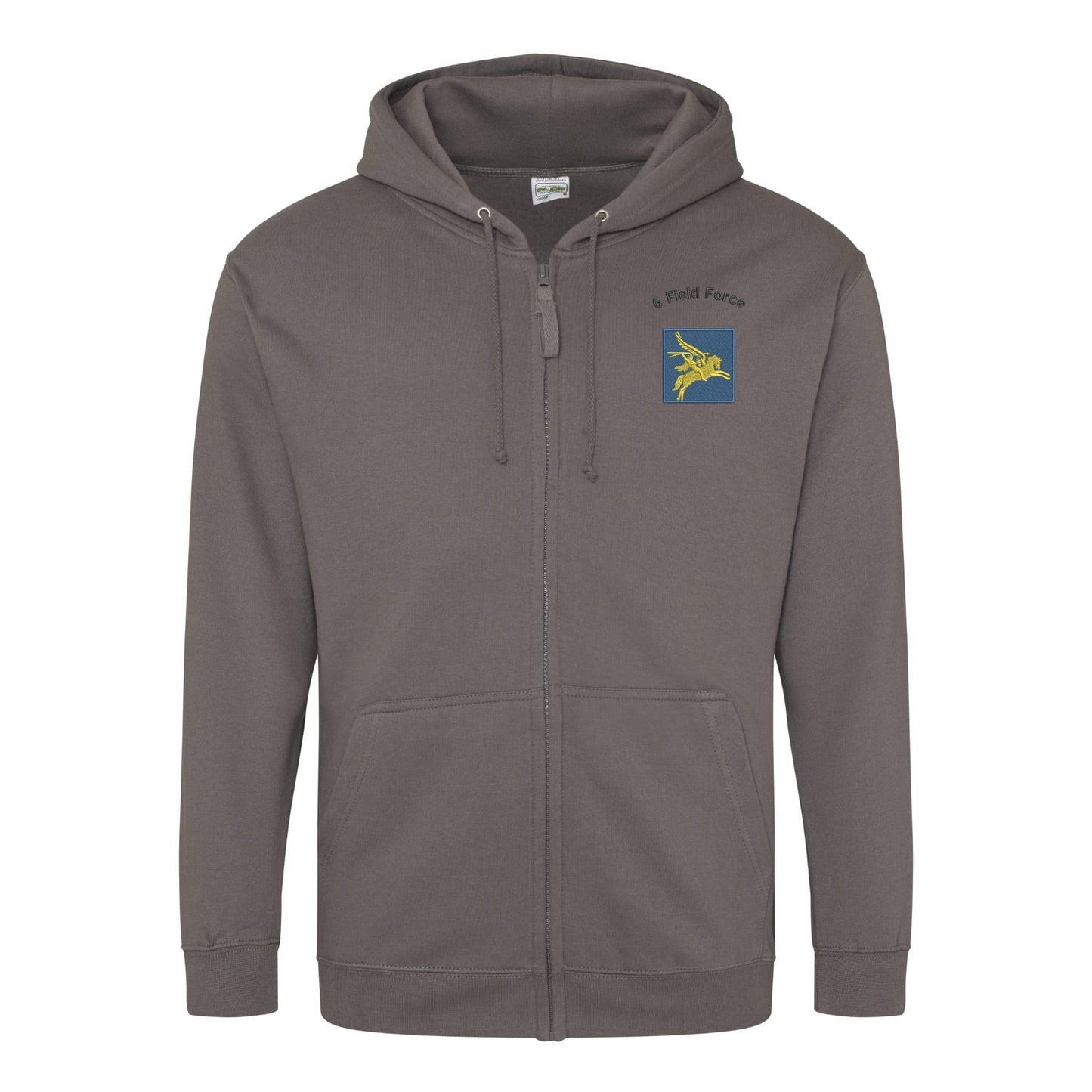 6 Field Force Zipped Hoodie