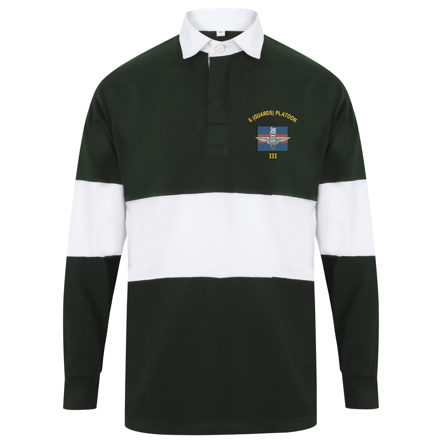6 (Guards) Platoon Long Sleeve Panelled Rugby Shirt
