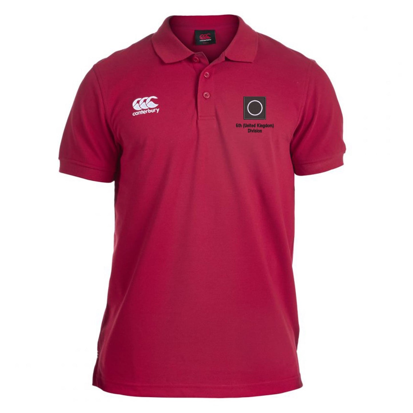 6th (United Kingdom) Division Canterbury Rugby Polo