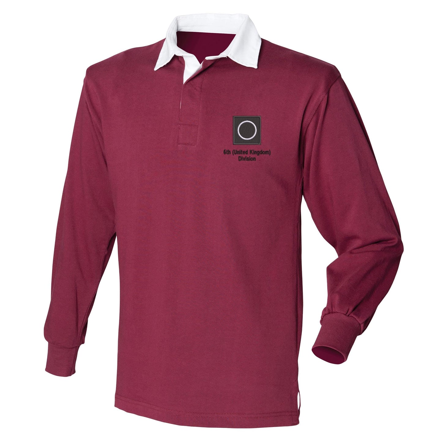 6th (United Kingdom) Division Long Sleeve Rugby Shirt