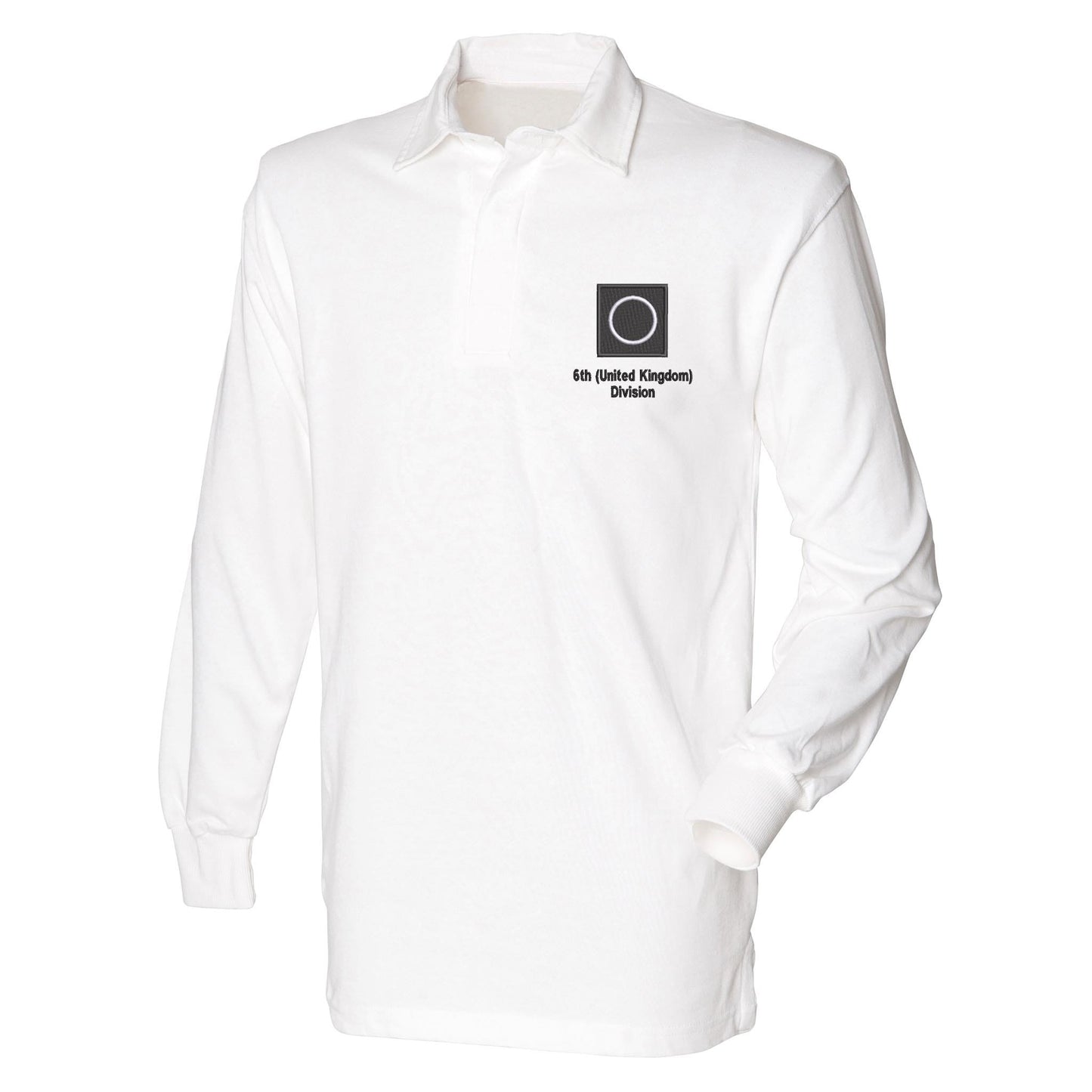 6th (United Kingdom) Division Long Sleeve Rugby Shirt