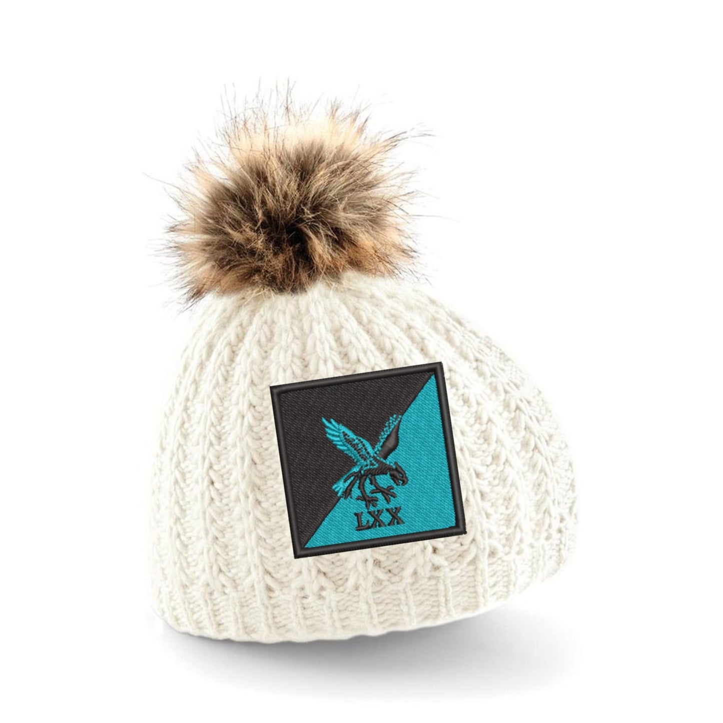 70 Field Company Pom Pom Beanie Hat