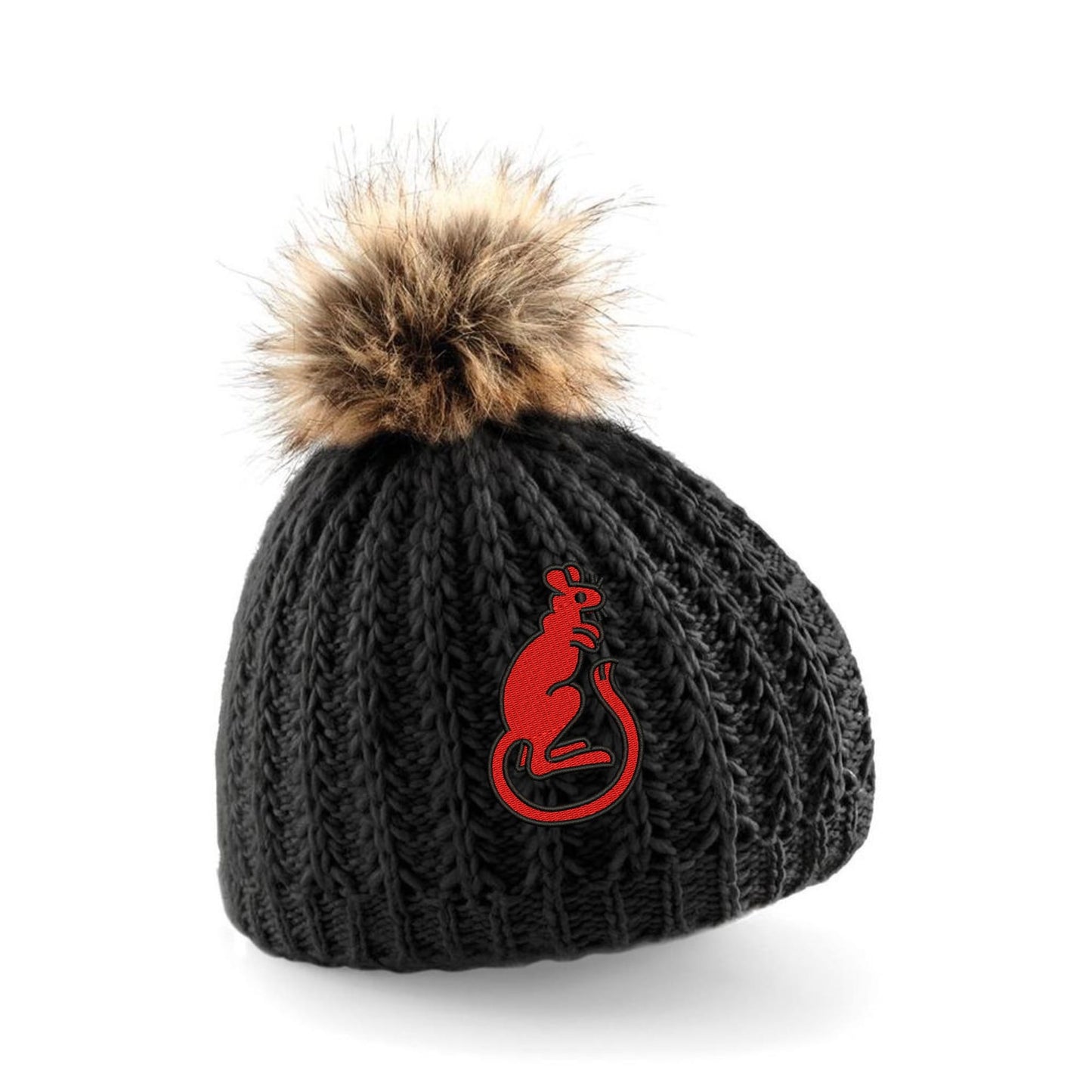 7th Armoured Division Pom Pom Beanie Hat