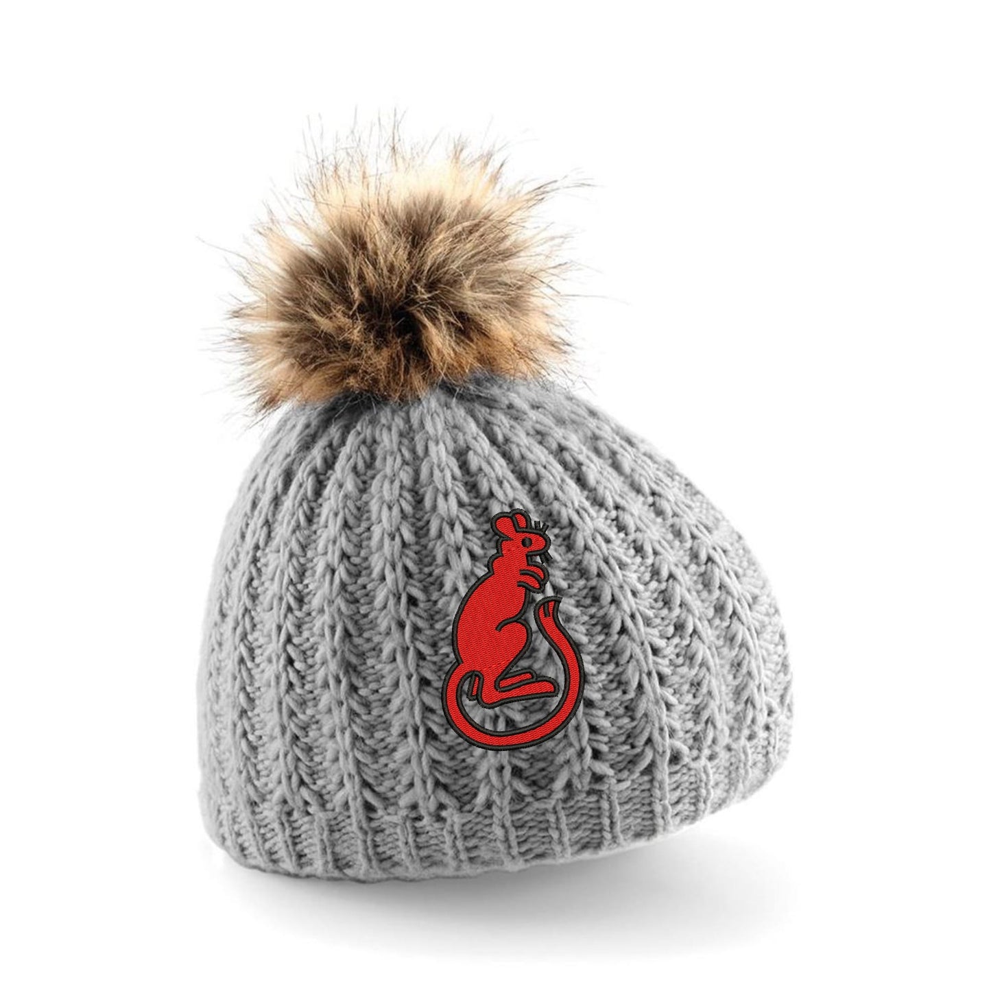 7th Armoured Division Pom Pom Beanie Hat