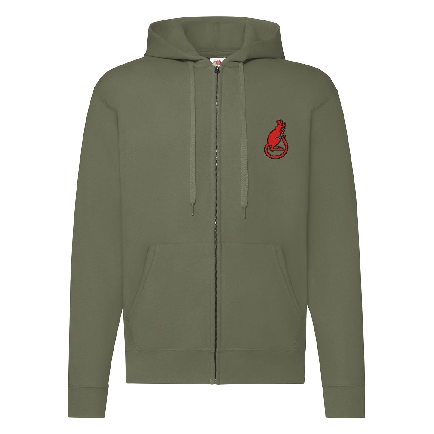 7th Armoured Division Zipped Hoodie