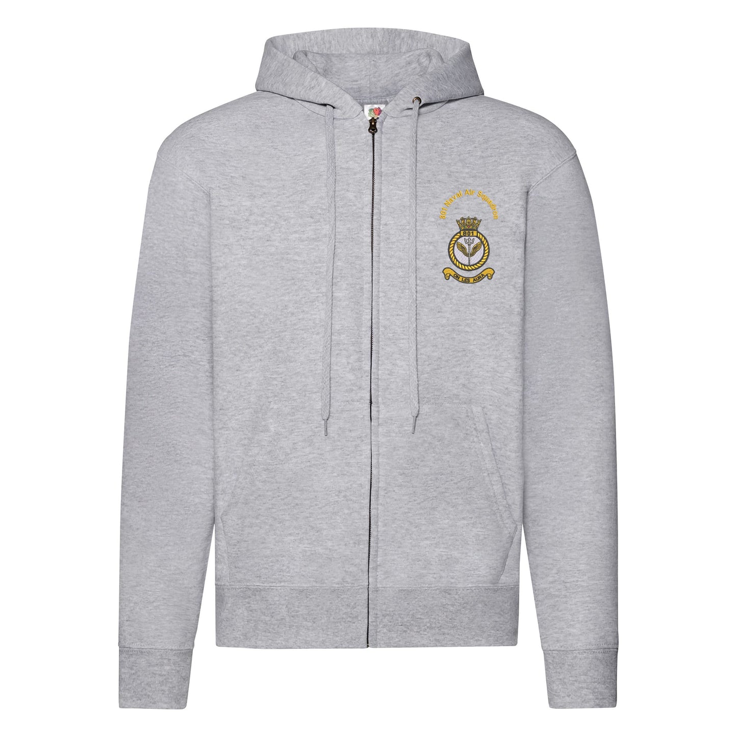 801 Naval Air Squadron Zipped Hoodie