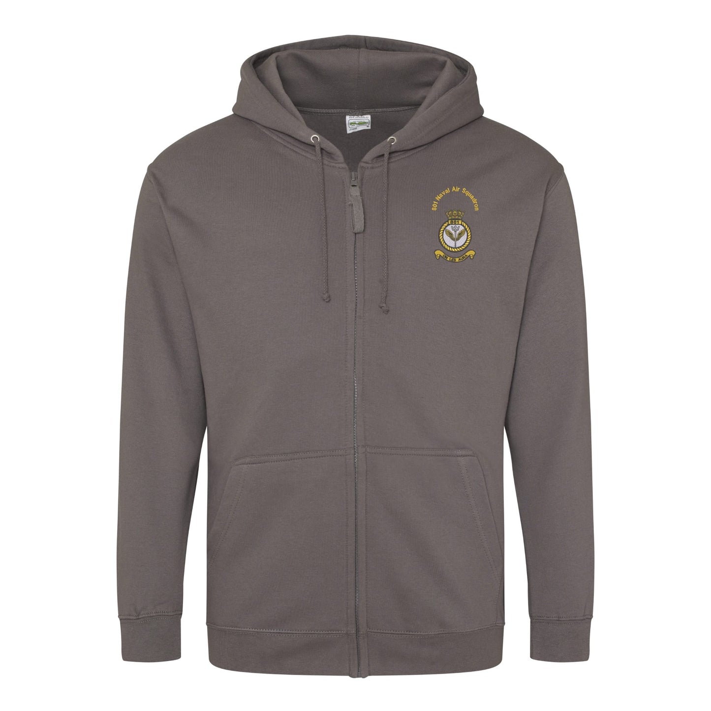 801 Naval Air Squadron Zipped Hoodie