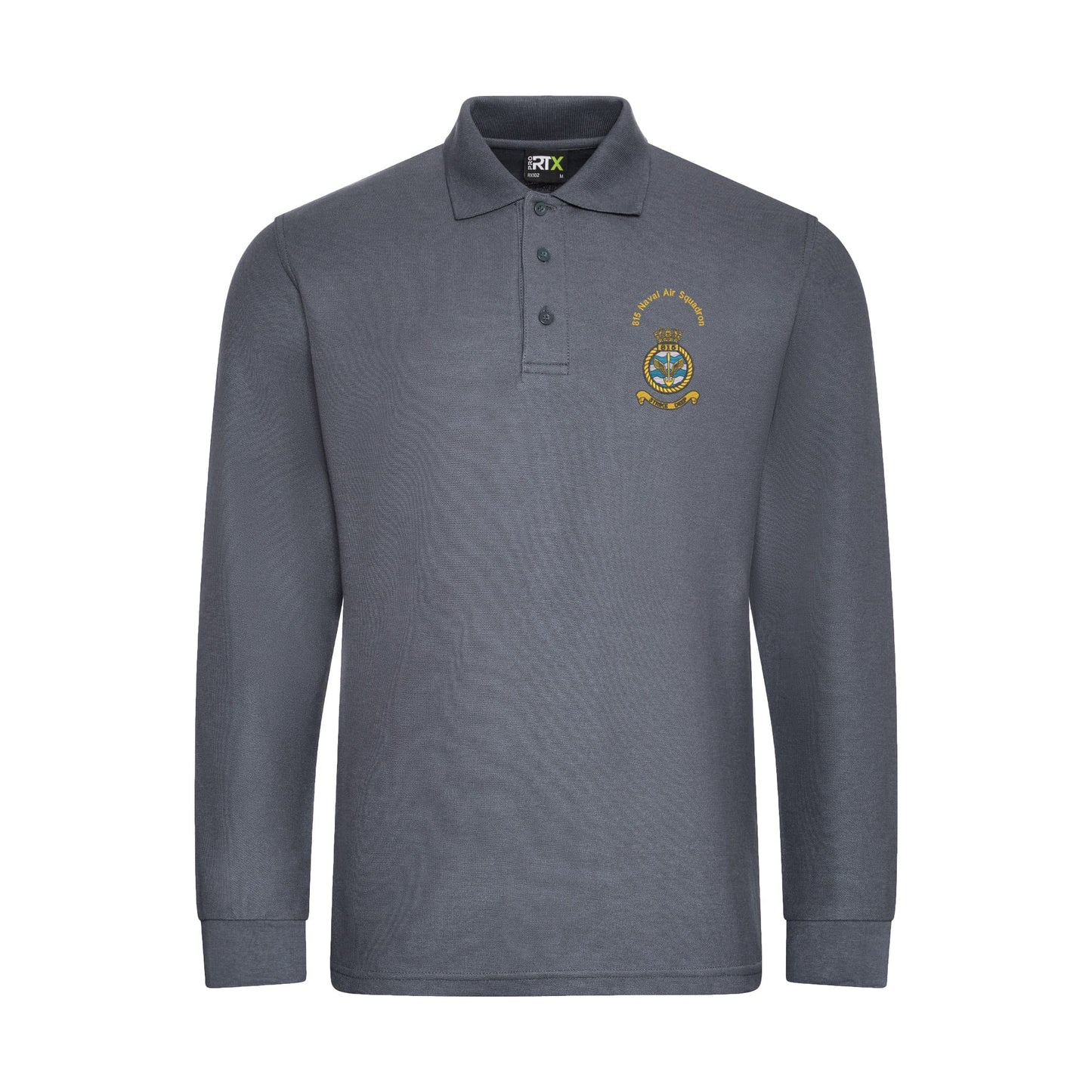 815 Naval Air Squadron Long Sleeve Polo Shirt