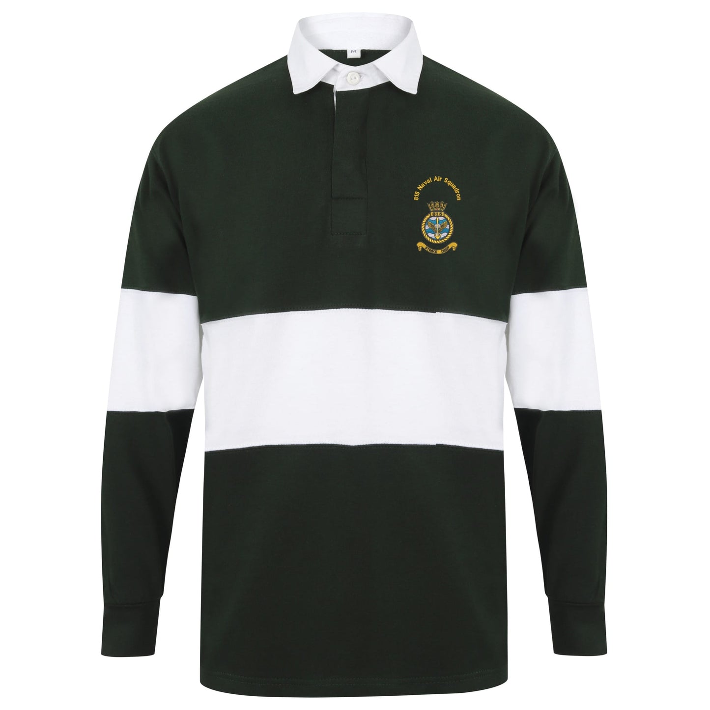 815 Naval Air Squadron Long Sleeve Panelled Rugby Shirt