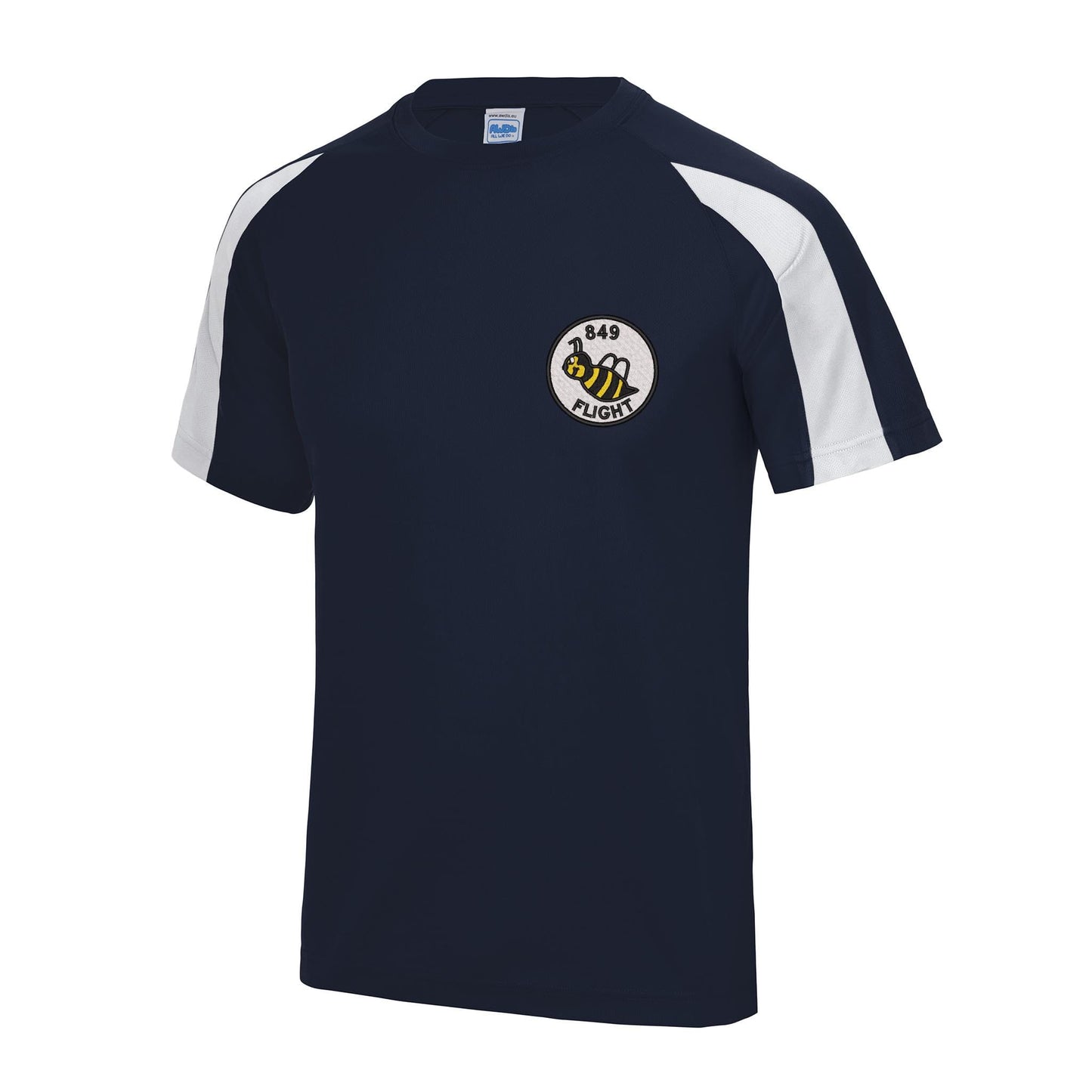 849 Squadron Flight B Contrast Polyester T-Shirt