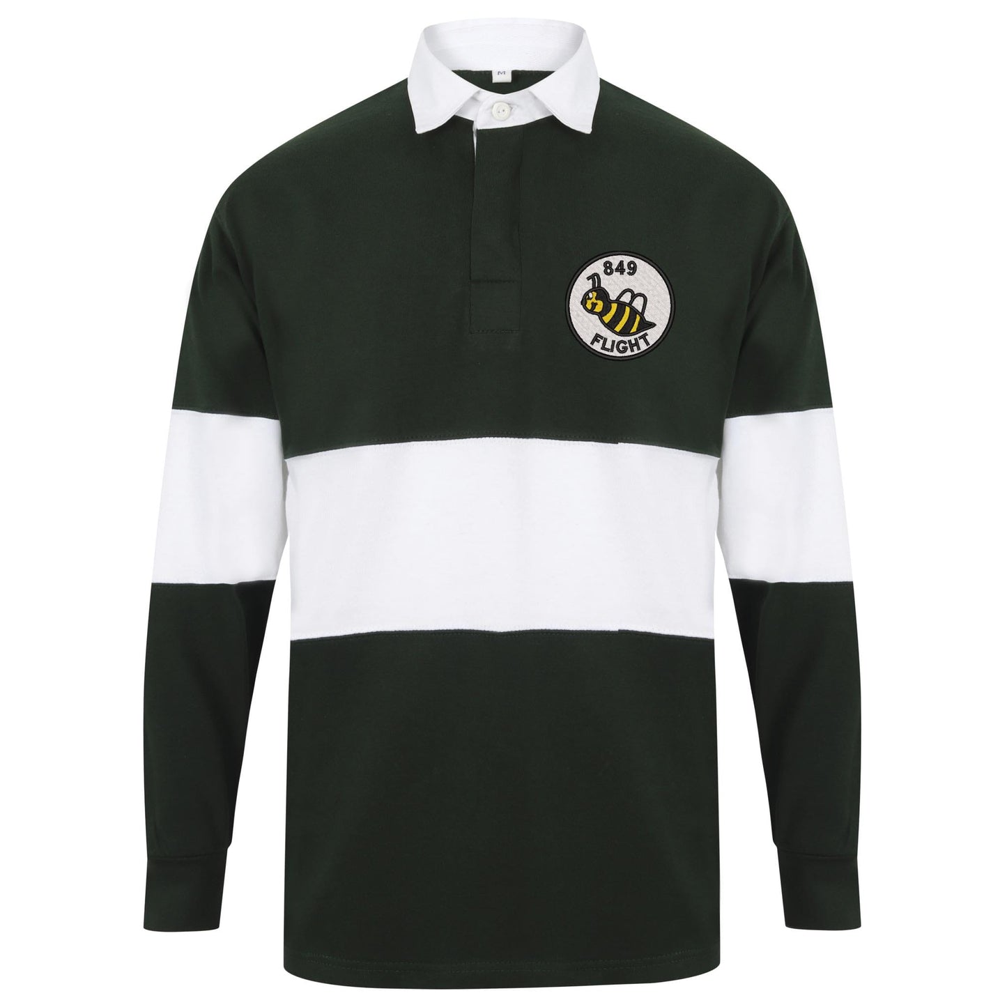 849 Squadron Flight B Long Sleeve Panelled Rugby Shirt
