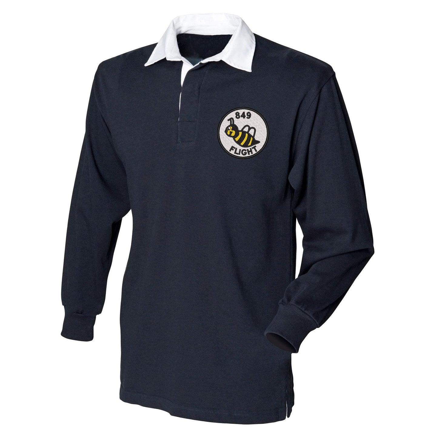 849 Squadron Flight B Long Sleeve Rugby Shirt