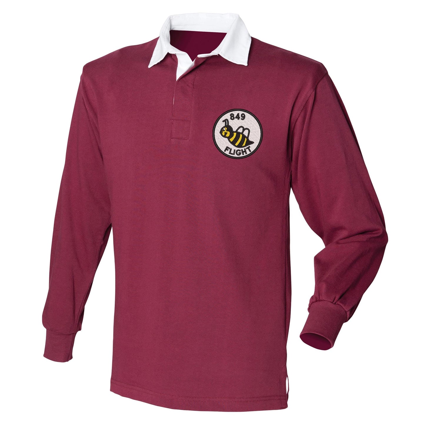 849 Squadron Flight B Long Sleeve Rugby Shirt