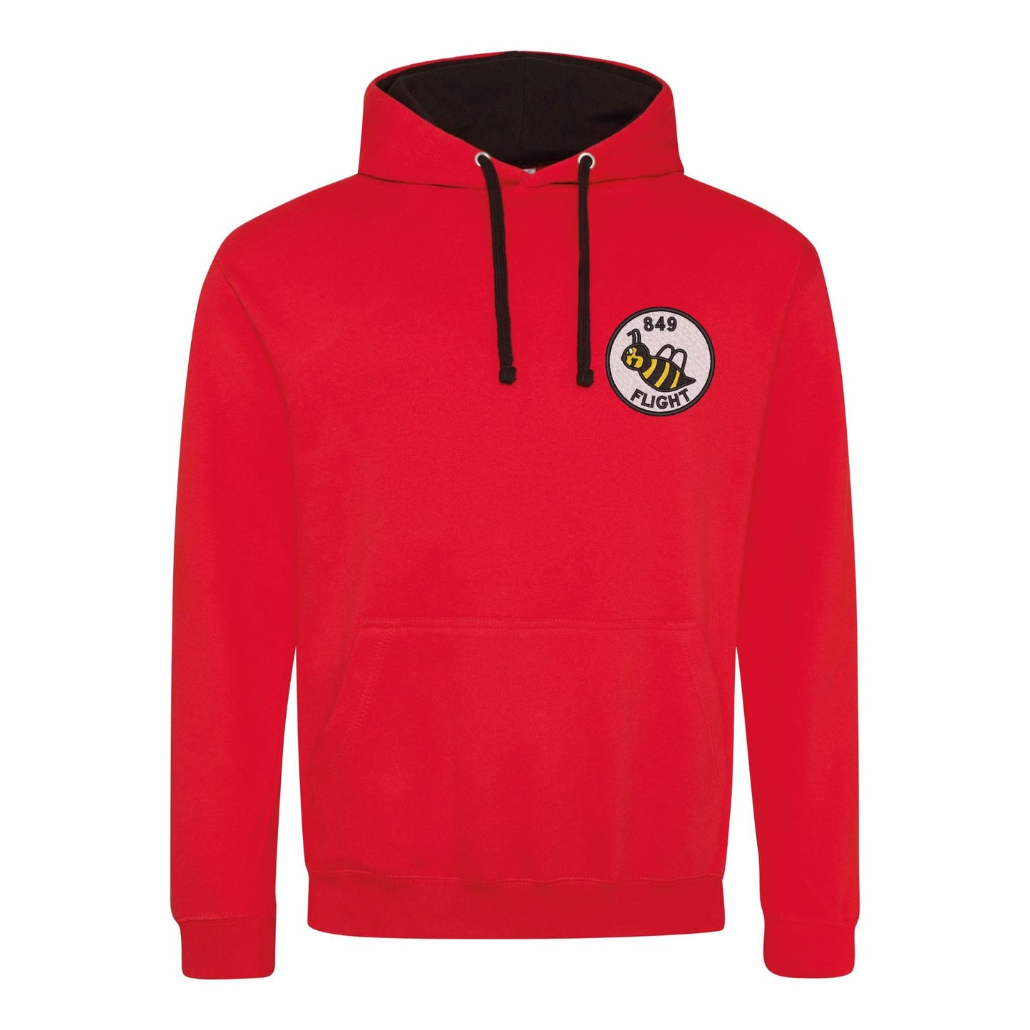 849 Squadron Flight B Varsity Contrast Hoodie