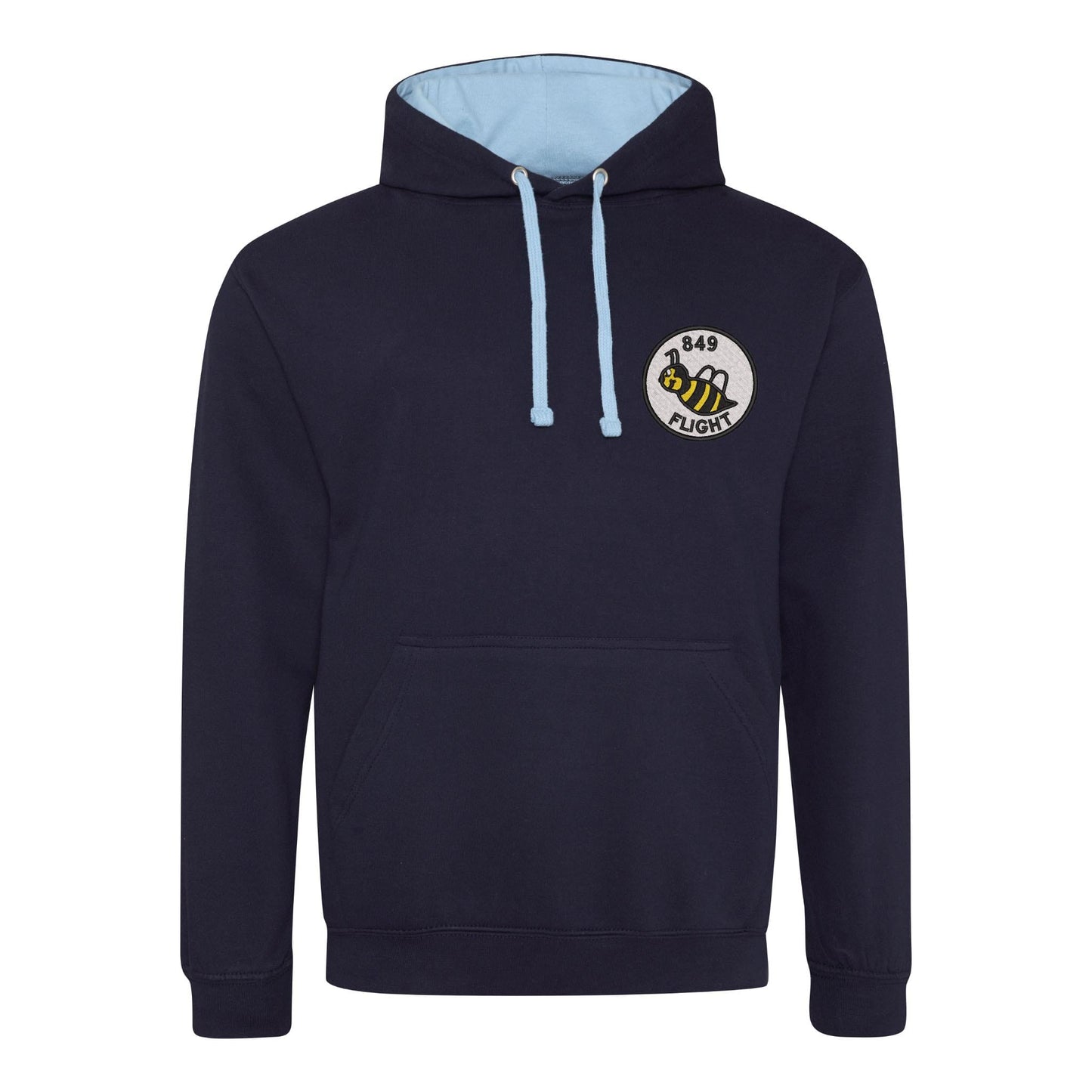 849 Squadron Flight B Varsity Contrast Hoodie