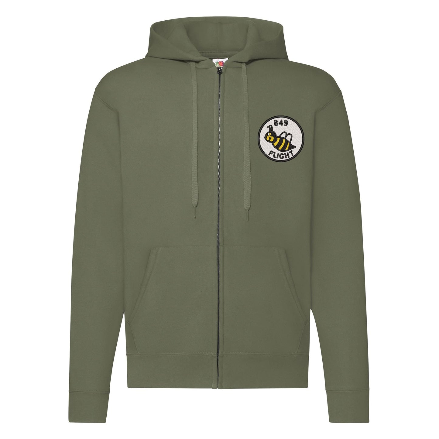 849 Squadron Flight B Zipped Hoodie