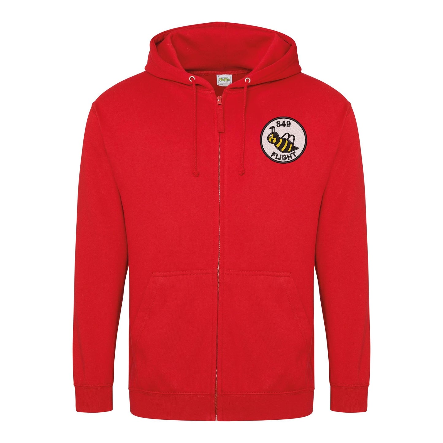 849 Squadron Flight B Zipped Hoodie