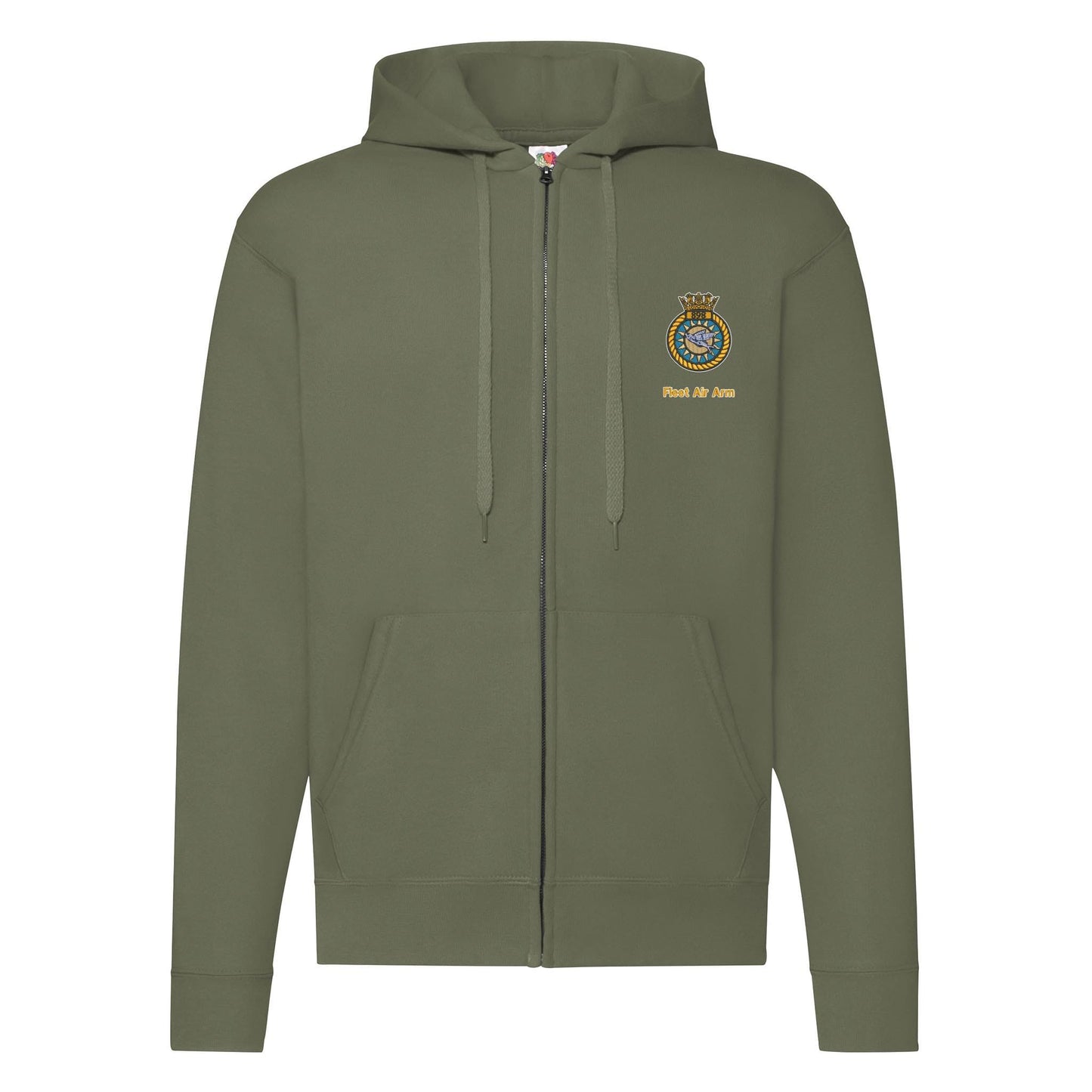 898 Naval Air Squadron Zipped Hoodie