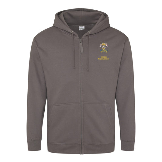 9th-12th Royal Lancers Zipped Hoodie