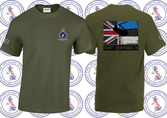 Joint Helicopter Command Swift Response 24 Cotton T-Shirt