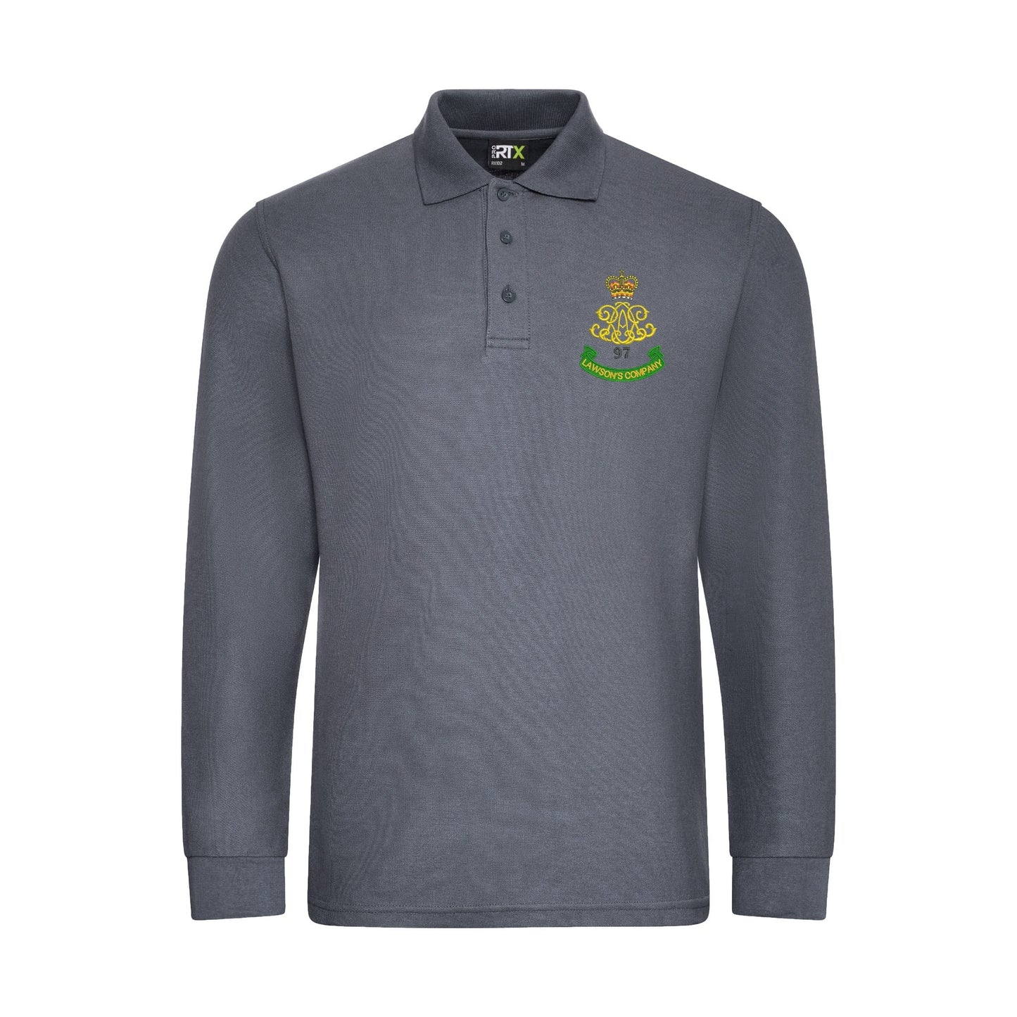 97 Battery (Lawson's Company) Royal Artillery Long Sleeve Polo Shirt
