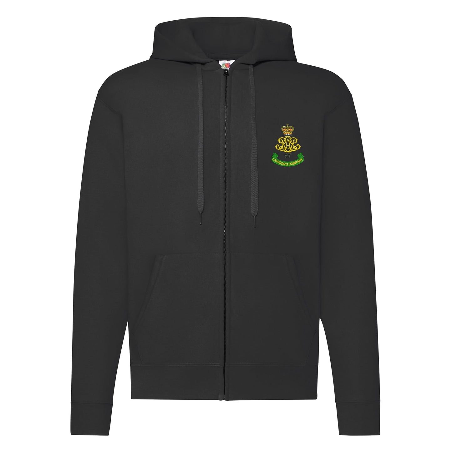 97 Battery (Lawson's Company) Royal Artillery Zipped Hoodie