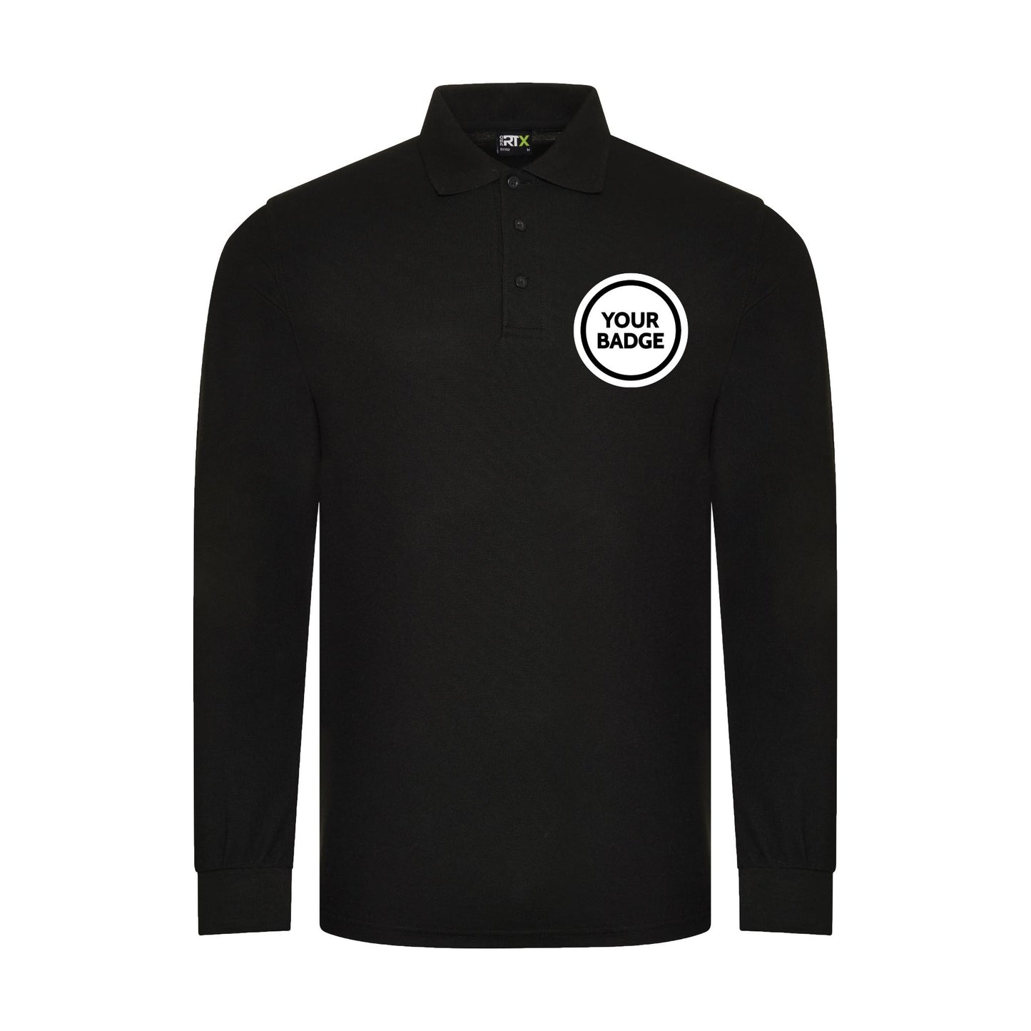 RAF Strike Command Long Sleeve Polo Shirt