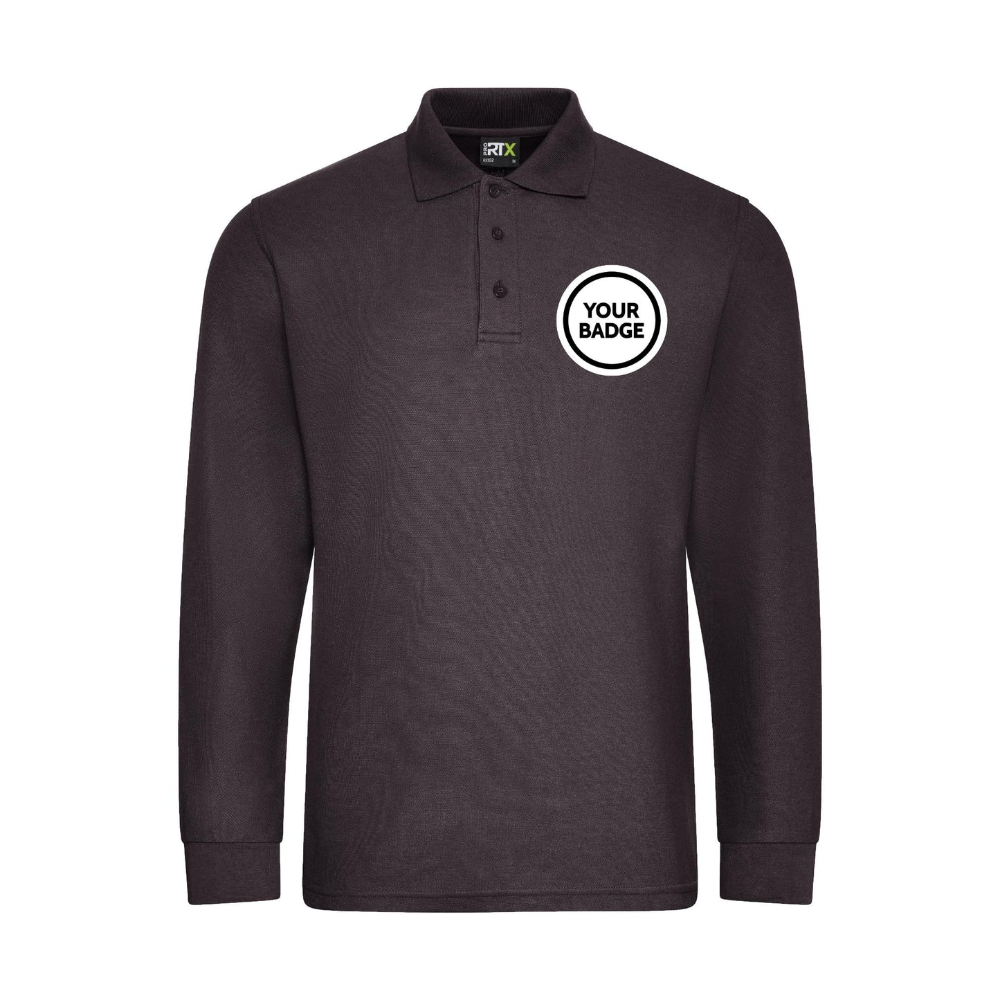 RFA Lyness Long Sleeve Polo Shirt