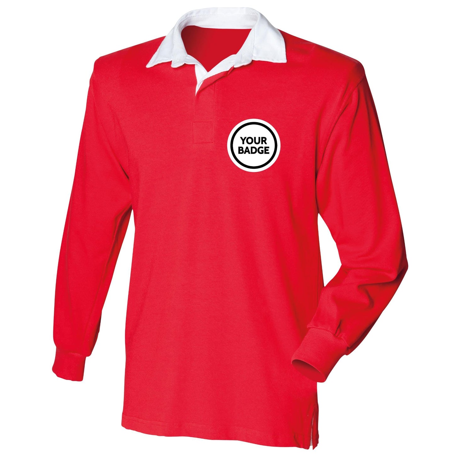RAF and Defence Fire Service Association Long Sleeve Rugby Shirt