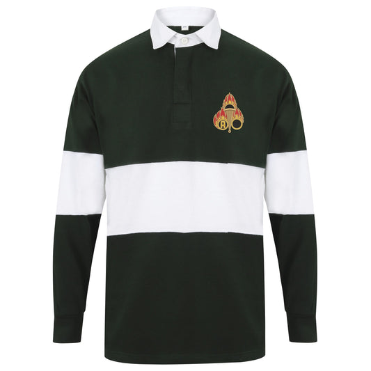 Ammunition Training Long Sleeve Panelled Rugby Shirt