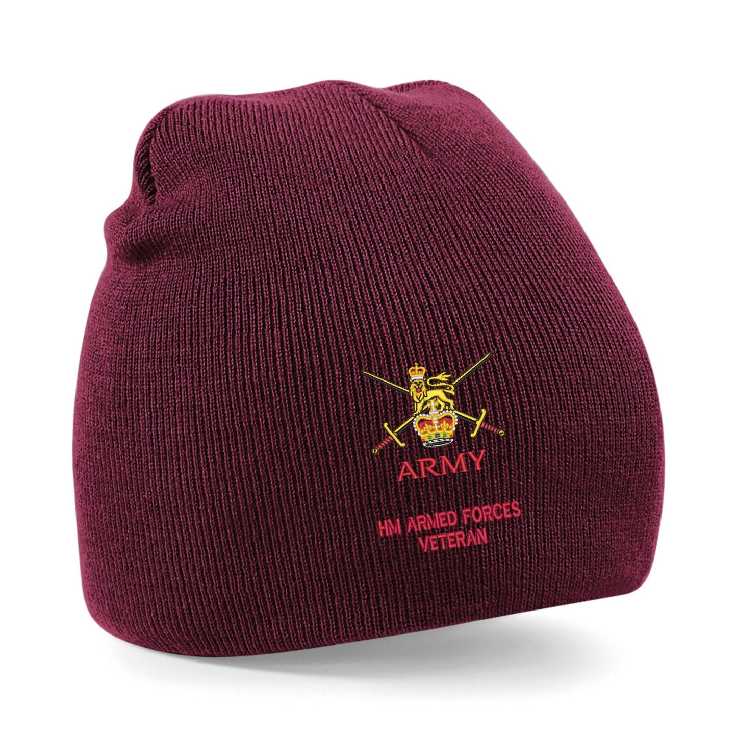 Army - Armed Forces Veteran Beanie Hat