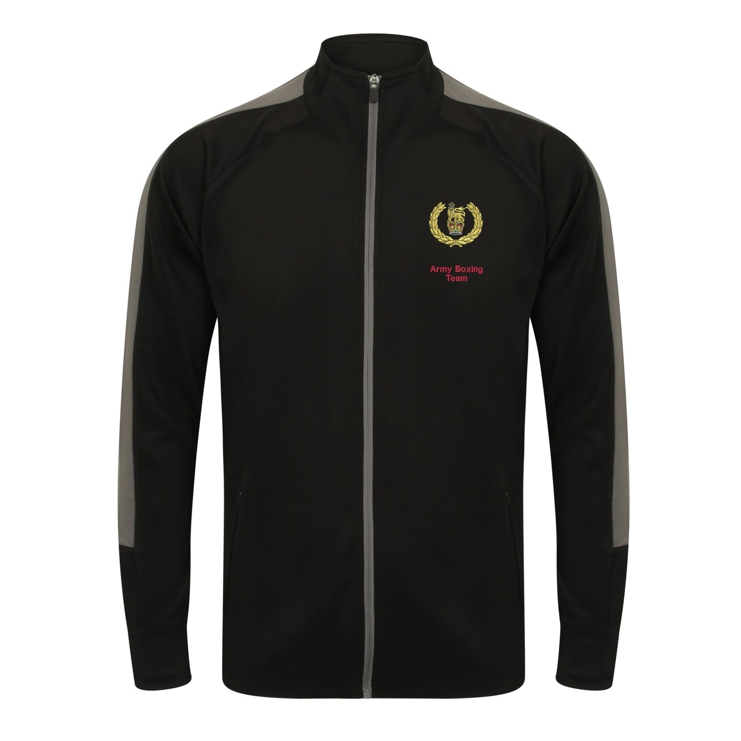 Army Boxing Team Knitted Tracksuit Top