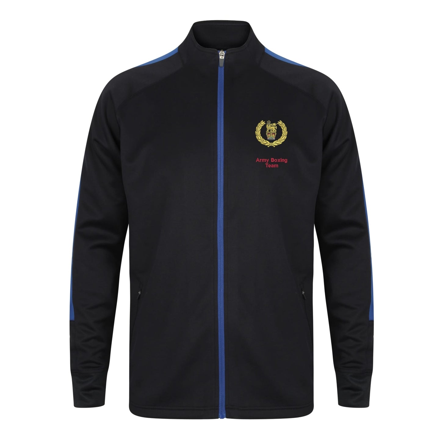 Army Boxing Team Knitted Tracksuit Top