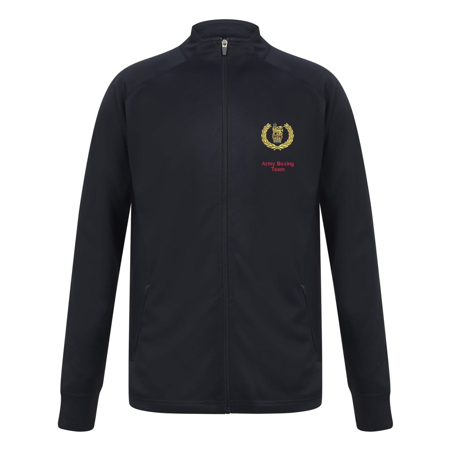 Army Boxing Team Knitted Tracksuit Top