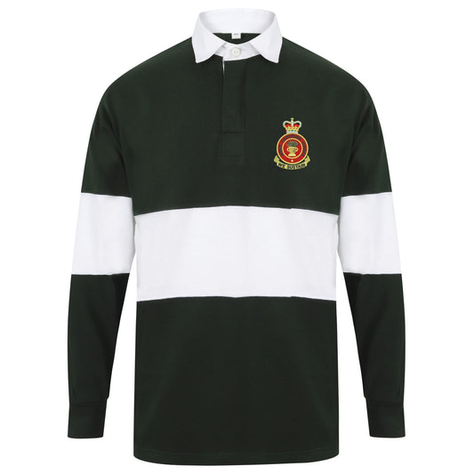 Army Catering Corps Long Sleeve Panelled Rugby Shirt